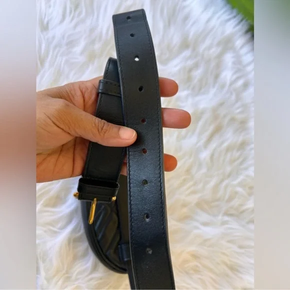 Authentic Gucci GG Marmont Belt Bag - Picture 7 of 13